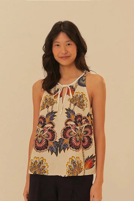 FARM REGATA ESTAMPADA FLORAL BEL