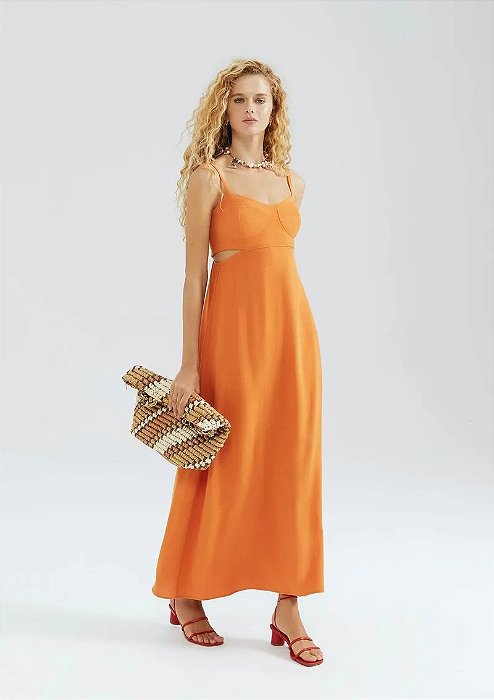 HERING VESTIDO MIDI CUT OUT