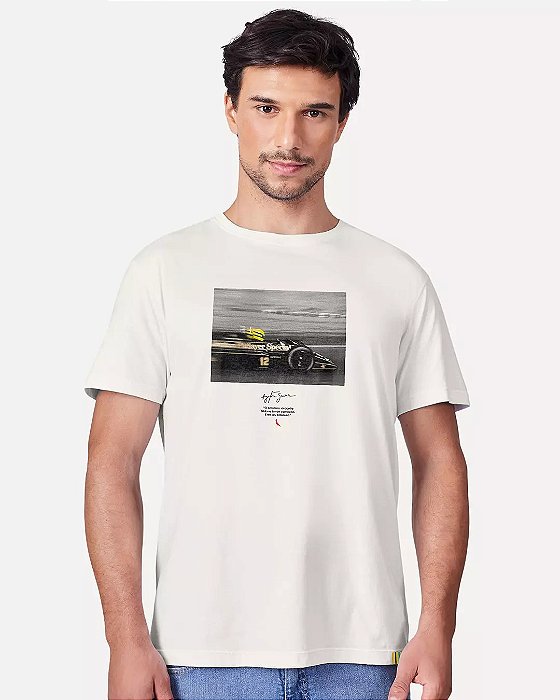 RESERVA CAMISETA ESTAMPADA RETRATO SENNA