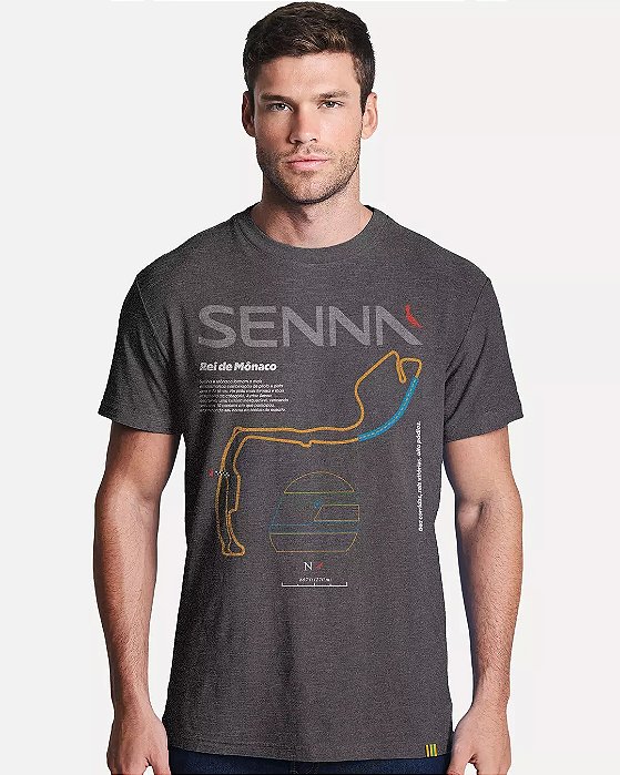 RESERVA CAMISETA ESTAMPADA CIRCUITO MONACO SENNA