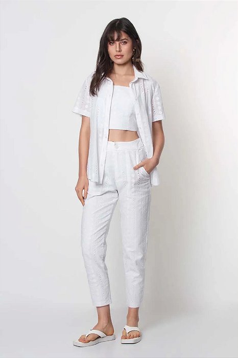 SLY CROPPED DE LAISE COM LAÇO