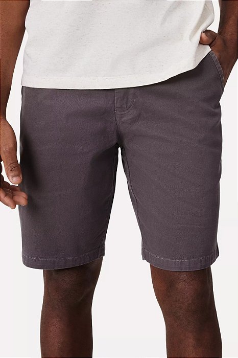 RESERVA BERMUDA CASUAL IRON FULIGEM