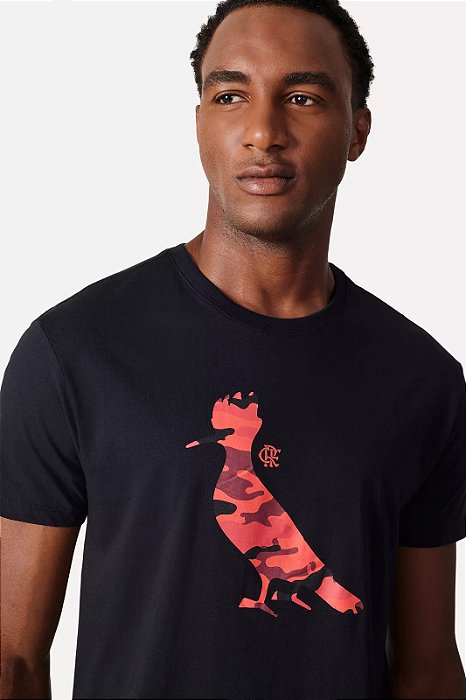 RESERVA CAMISETA ESTAMPADA PP FLAMENGO CAMUFLADO VERM