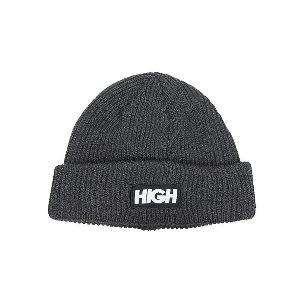 HIGH KNITTED BEANIE BLACK