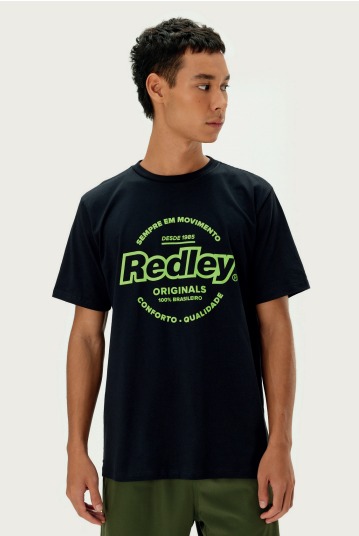 REDLEY T-SHIRT SILK ORIGINALS PRETO