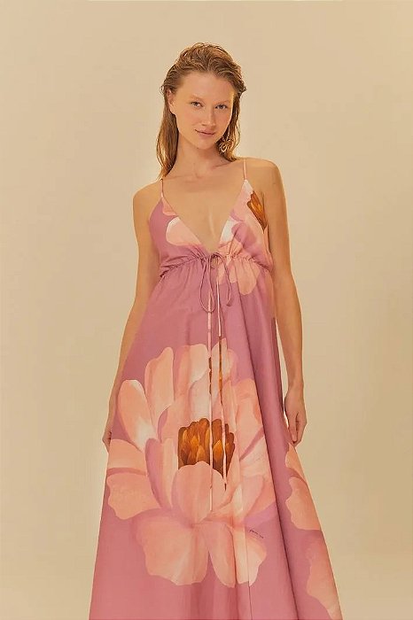 FARM VESTIDO CROPPED CHITA BELLA FLOR