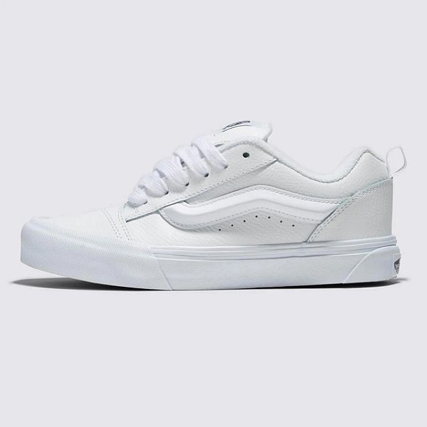 VANS TÊNIS KNU SKOOL LEATHER TRUE WHITE