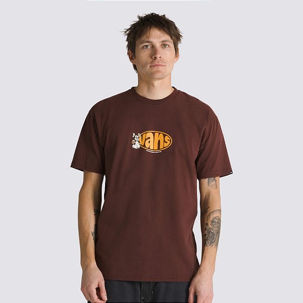 VANS CAMISETA HOPPER SS BITTER CHOCOLATE