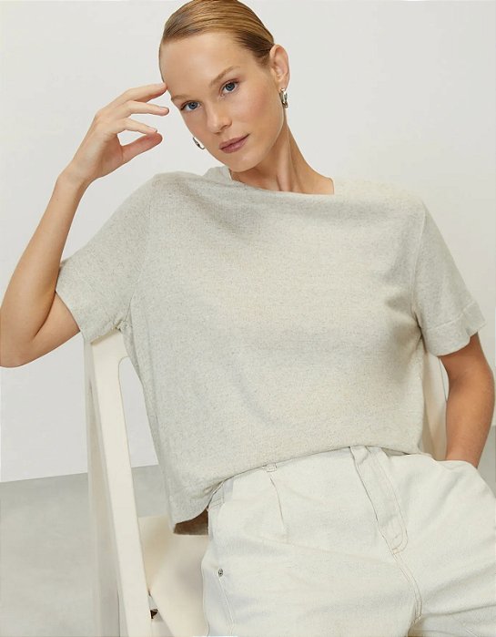 SHOULDER T-SHIRT VISCOLINHO