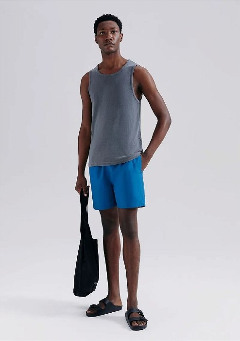 HERING SHORTS PRAIA BÁSICO MASCULINO - AZUL