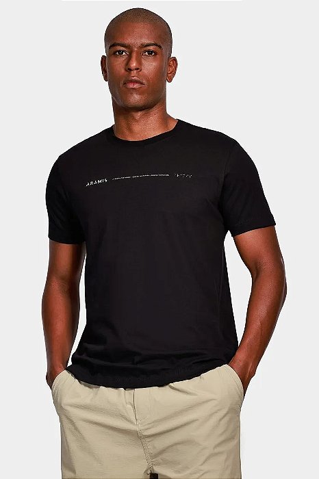 ARAMIS CAMISETA CODING THE FUTURE PRETO