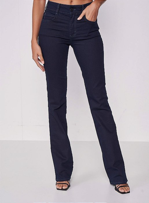 COLCCI CALÇA JEANS BIA CASTOR DARK BLUE