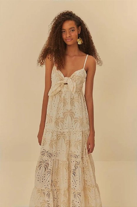 FARM VESTIDO LAISE ARTESANAL