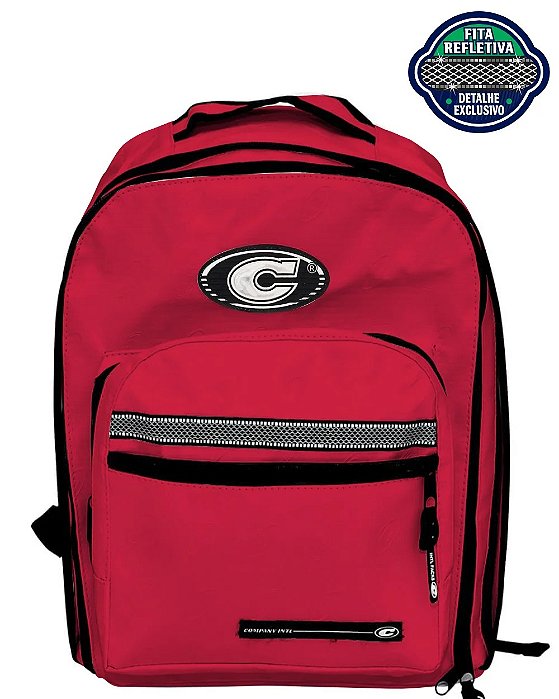 MOCHILA CLASSIC COMPANY ROSA CEREJA