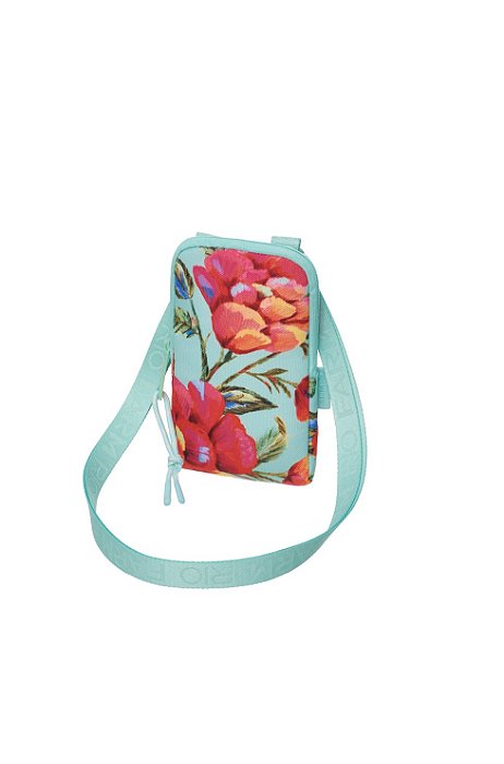 FARM ME LEVA BOLSA FARM ARPOADOR CÉU DE FLOR AZUL