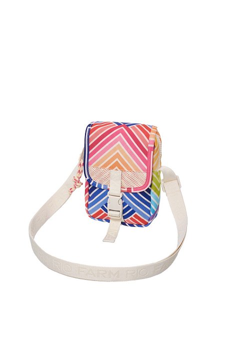 FARM ME LEVA BOLSA FARM FERVO ARCO IRIS TROPICAL