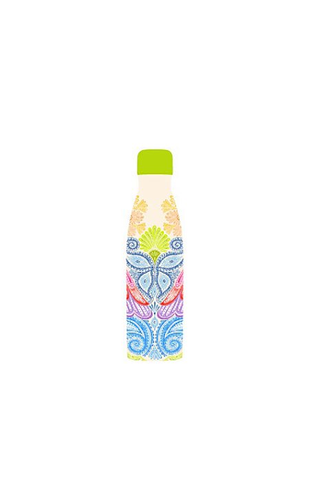 FARM ME LEVA GARRAFA 500ML FARM GLUB ARCO IRIS TROPICAL