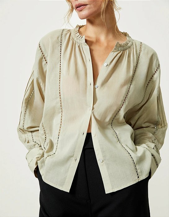 SHOULDER BLUSA AMPLA ENTREMEIOS