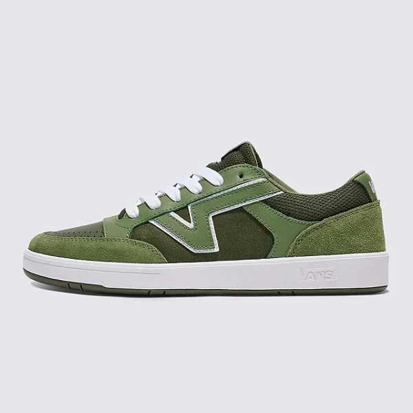 VANS TÊNIS LOWLAND NEW VARSITY GRAPE LEAF DUSTY OLIVE