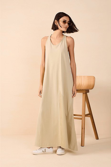 DRESS TO VESTIDO RECORTES MALHA COM TECIDO