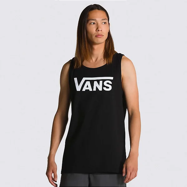 VANS REGATA VANS CLASSIC TANK BLACK WHITE