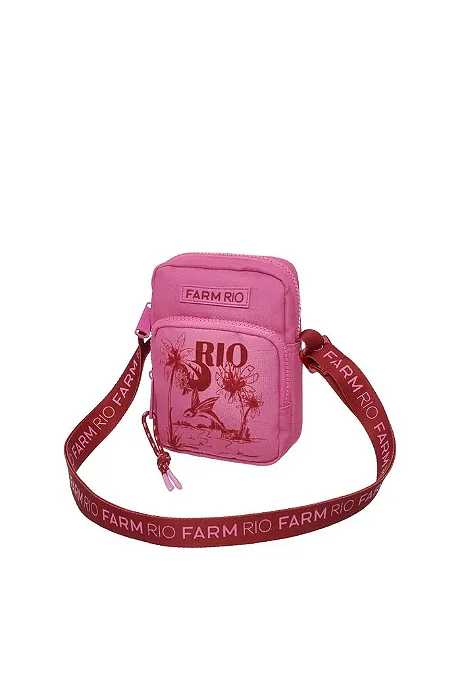 FARM ME LEVA BOLSA DA GEMA FARM AMALFI VERMELHO