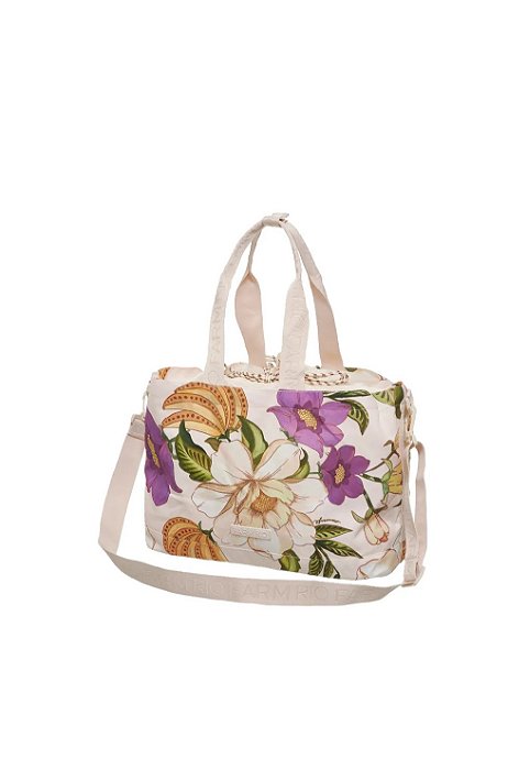 FARM ME LEVA TOTEBAG FARM CARIOCA PASSARO EM FLOR