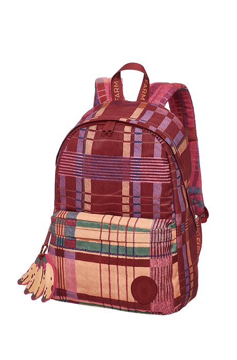 FARM ME LEVA MOCHILA FARM XODO SOFIA XADREZ