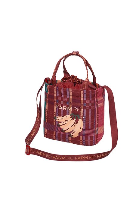 FARM ME LEVA LANCHEIRA FARM ZIRIGUIDUM SOFIA XADREZ