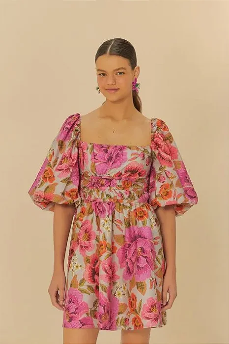 FARM VESTIDO CURTO IZABEL