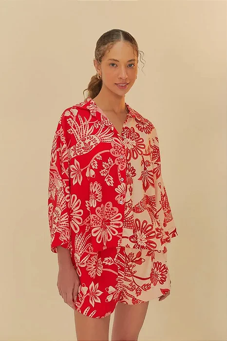 FARM SHORT ARARA FLORAL