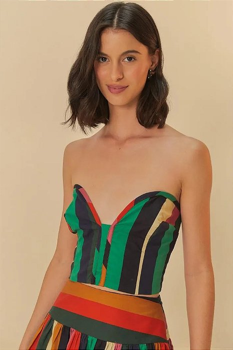FARM CROPPED  LISTRA ONDA DE COR