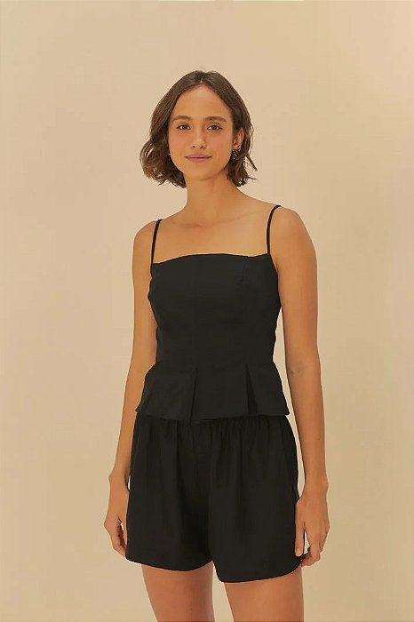 FARM BLUSA PREGAS FRENTE