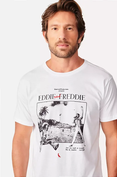 RESERVA CAMISETA ESTAMPADA EDDIE E FREDDIE