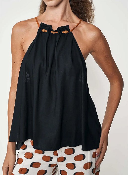COLCCI BLUSA NÓ BOHO CHIC
