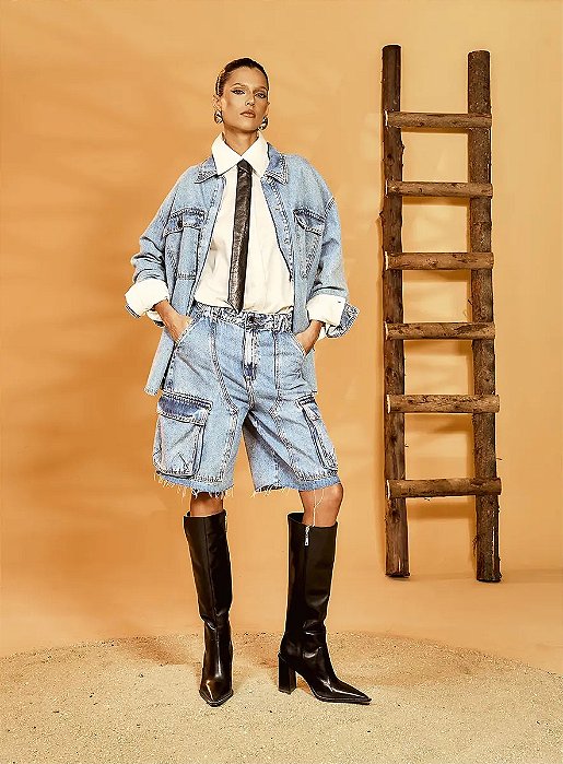 ISY CAMISA JEANS INDIGO