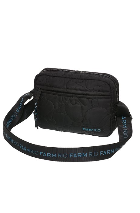 FARM ME LEVA BOLSA ZIRIGUIDUM FARM LISOS PRETA