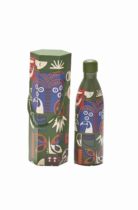 FARM ME LEVA GARRAFA FARM GLUB GLUB 1L GRÁFICO TROPI