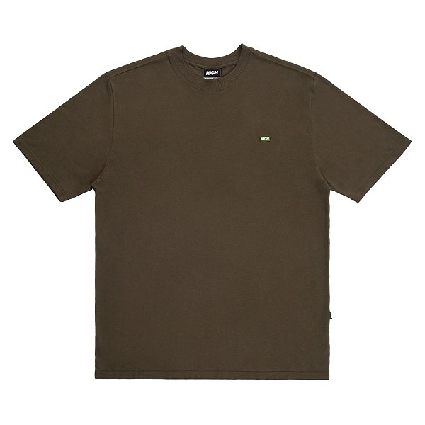 HIGH TEE LOGO LINE DESERT GREEN