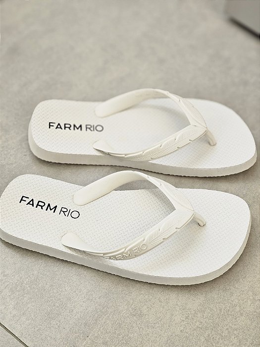 FARM A PÉ CHINELO OFF WHITE