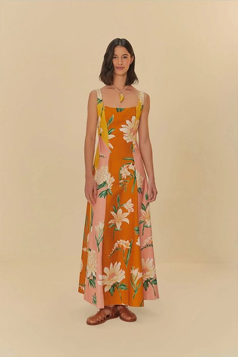 FARM VESTIDO ESTAMPADO  FLORAL ALICE
