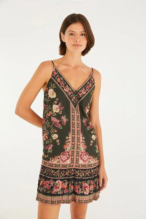 FARM VESTIDO CURTO LINA