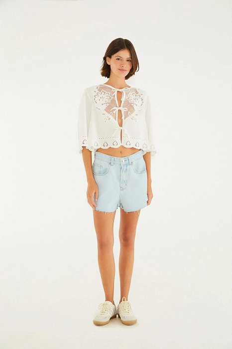 FARM SHORT JEANS EVASÊ