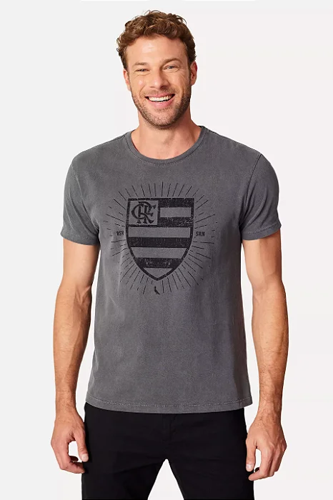 RESERVA CAMISETA ESTAMPADA FLAMENGO ESCUDO
