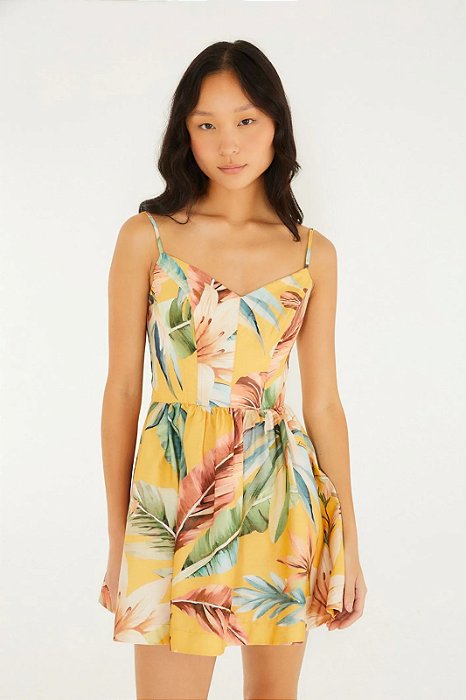 FARM VESTIDO CURTO TROPICALIA