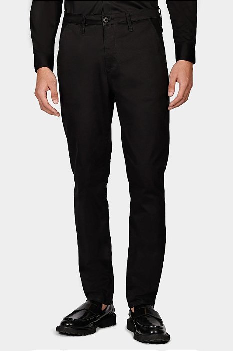 ARAMIS CALÇA COLOR CHINO CLÁSSICA - PRETO