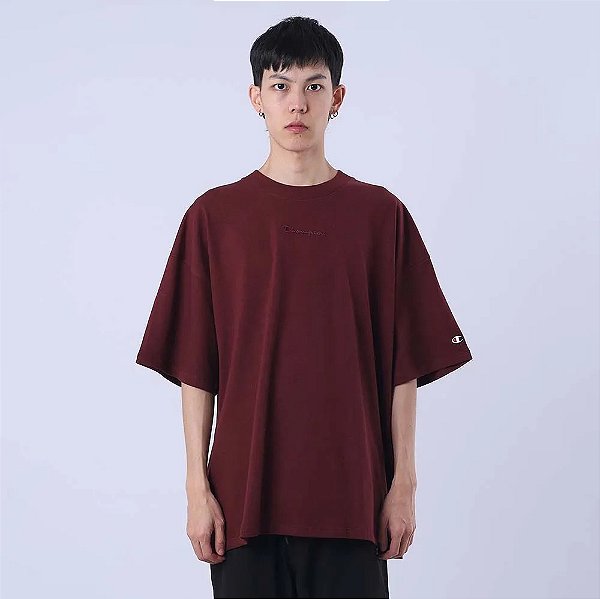 CHAMPION CAMISETA CHAMPION OVERSIZED CHAMPION MINI SCRIPT SURTON T79188B Y08541