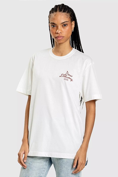 BAW CAMISETA REGULAR BAW DELIVERY - OFF WHITE