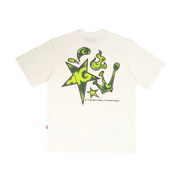 HIGH TEE STAMP WHITE