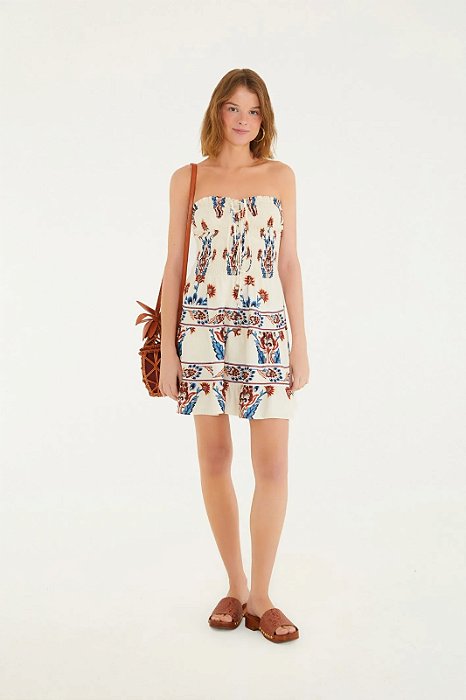 FARM FARM VESTIDO CURTO INDRA